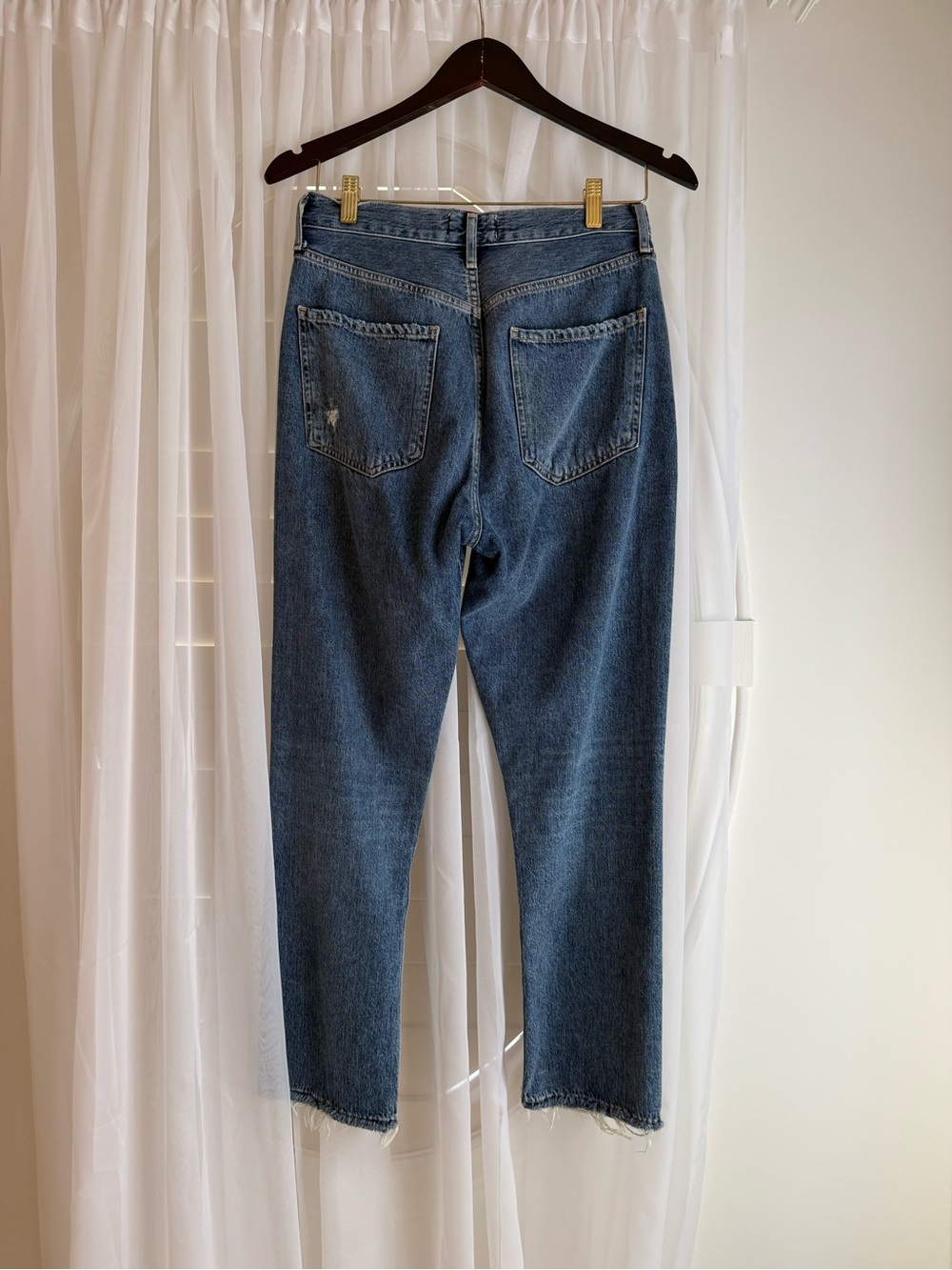 Agolde Riley Blue Jeans - Picture 3 of 3
